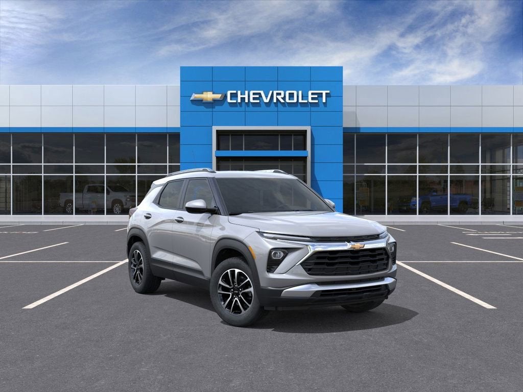 2026 Chevrolet Trailblazer LT in Sterling Gray Metallic — front three-quarter view